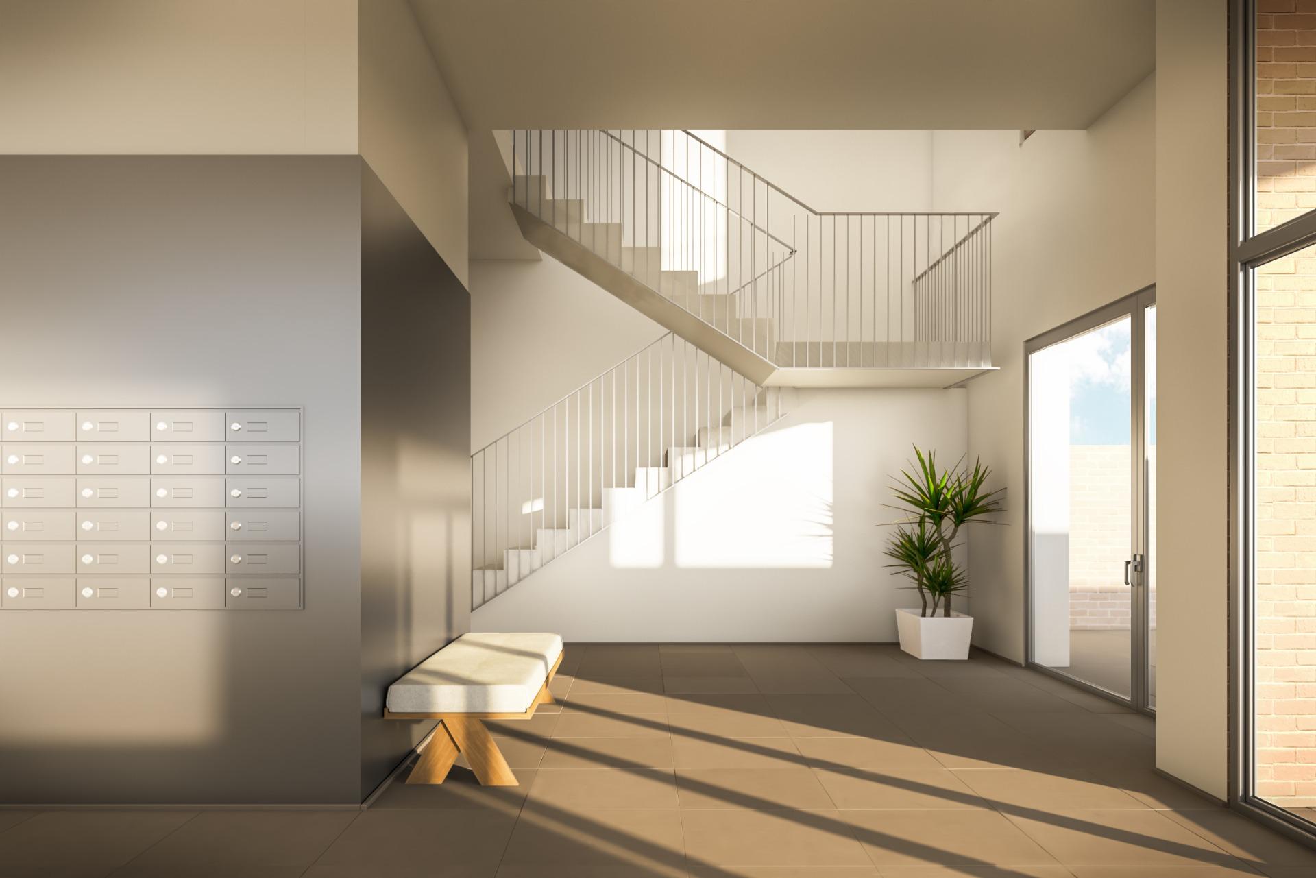 Pisos de obra nueva, en pleno centro de Vallirana, edificio Escut