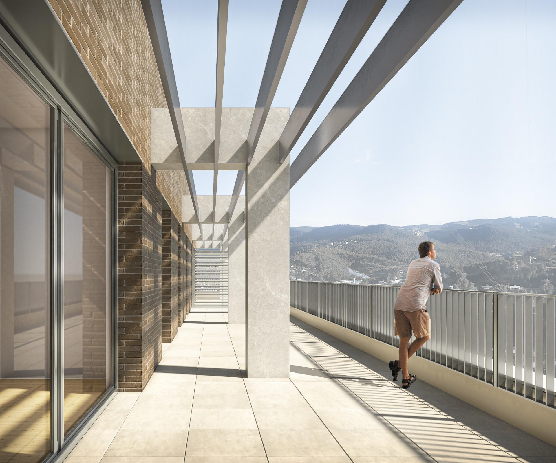 Pisos de obra nueva, en pleno centro de Vallirana, edificio Escut