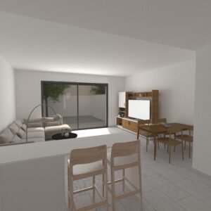 Casa unifamiliar con patio y garaje en El Pla del Penedès