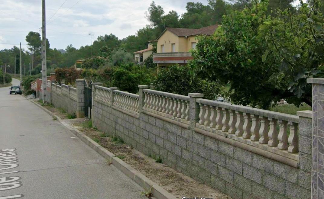 Terreny vallat en urbanització Can Surià. Olivella