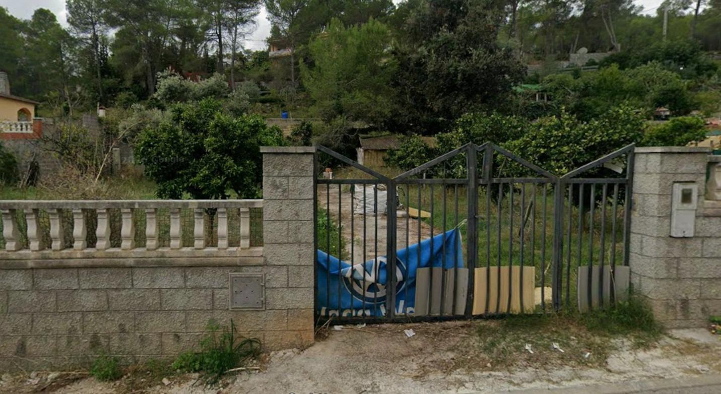 Terreny vallat en urbanització Can Surià. Olivella